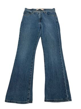 LEVI’S / 515 Nouveau / Blue Denim Mid-Rise Boot Cut Jeans / Size 8 / Y2K Boho